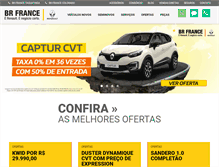 Tablet Screenshot of brfrance.com.br